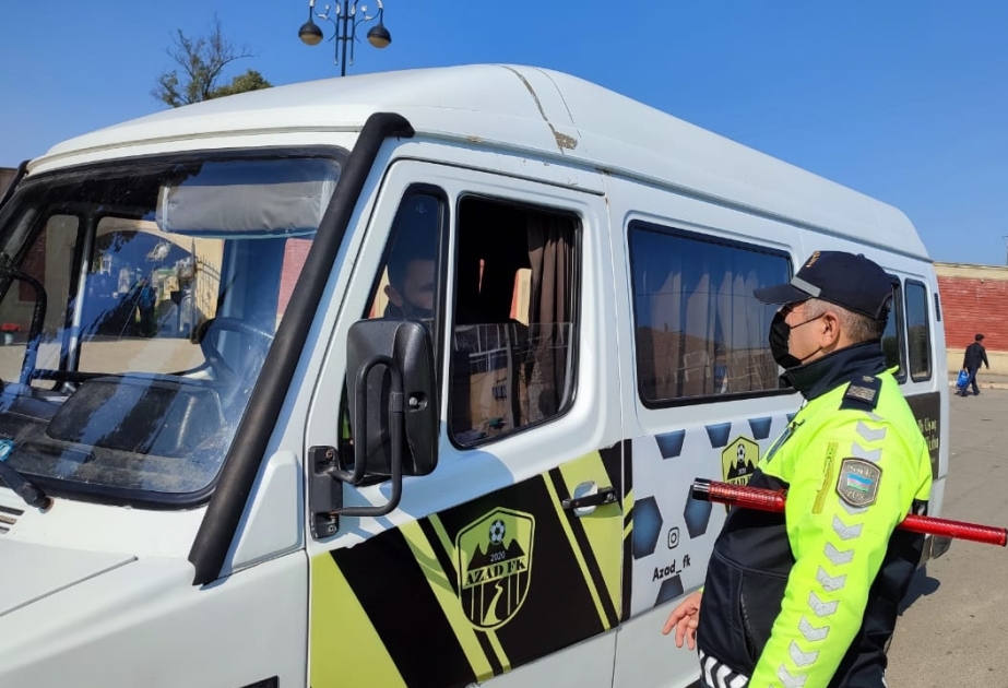 Masallıda COVID-19 pasportu olmayan sürücülərlə bağlı reyd keçirilib
