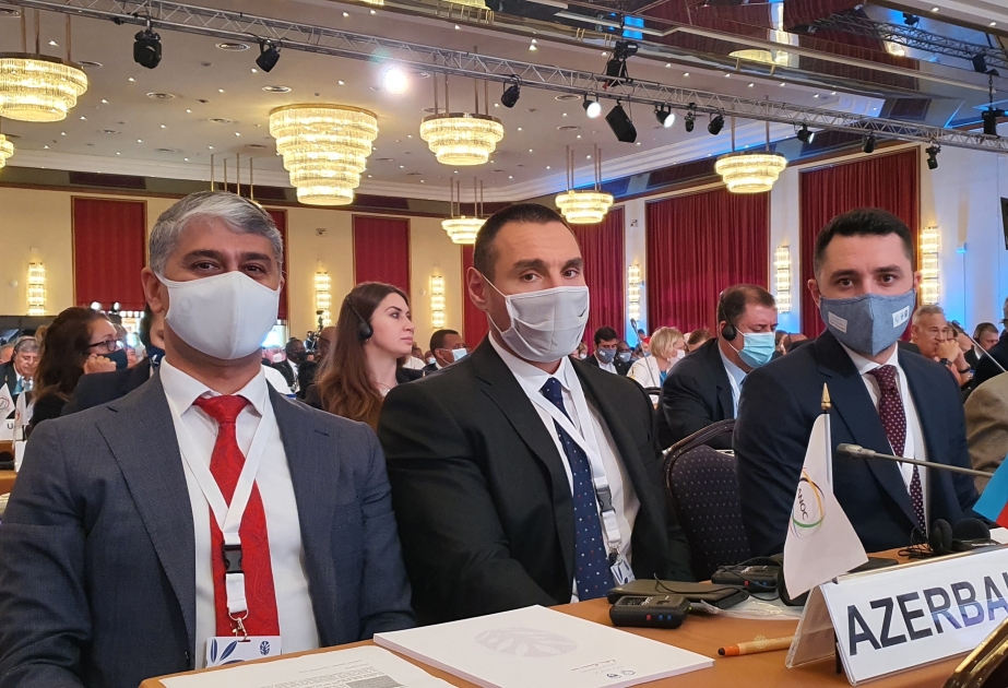 Azərbaycan nümayəndə heyəti Milli Olimpiya Komitələri Assosiasiyasının Baş Assambleyasında iştirak edib