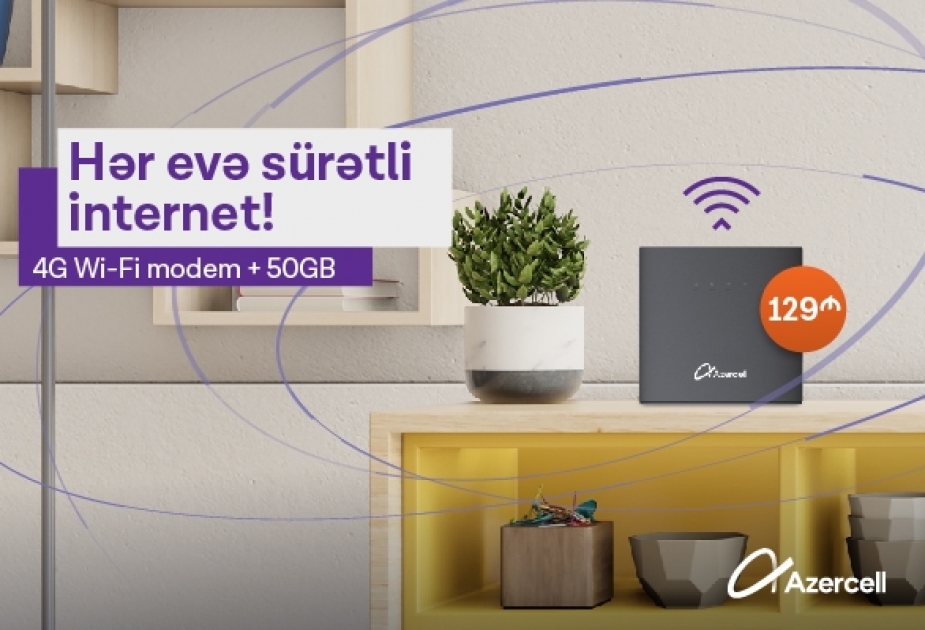 ® “Azercell”dən yeni “Wi-Fi” kampaniyası