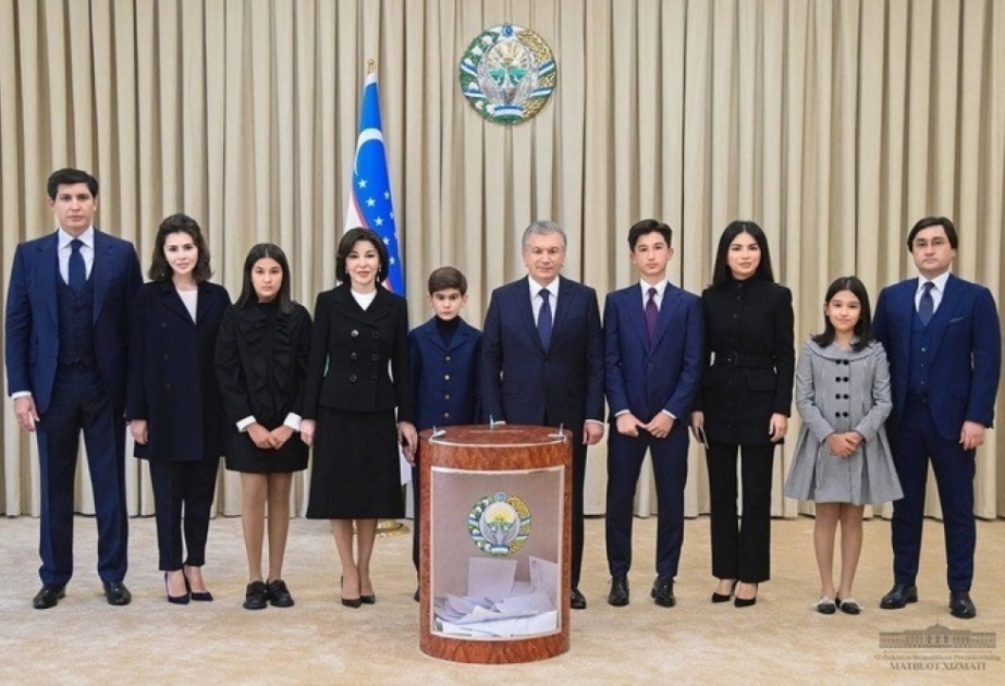 Şavkat Mirziyoyev yenidən Özbəkistan Prezidenti seçilib