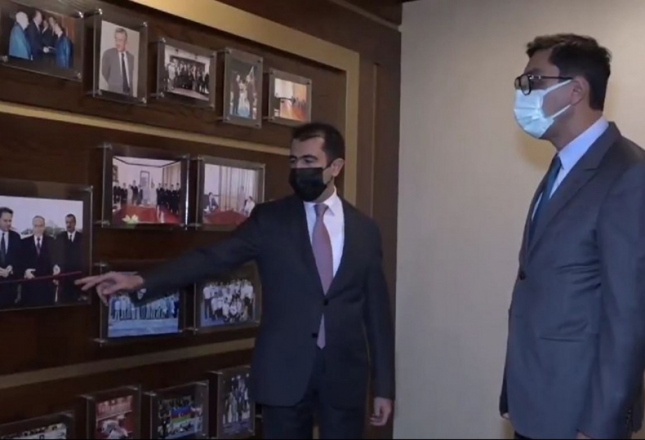 Fərid Qayıbov Taekvondo Federasiyasının fəaliyyəti ilə tanış olub