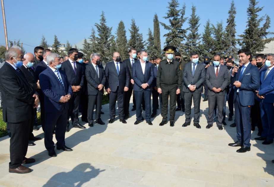 Masallının Köçəkli kəndində “Kəndimizin şəhidləri” abidə kompleksi istifadəyə verilib