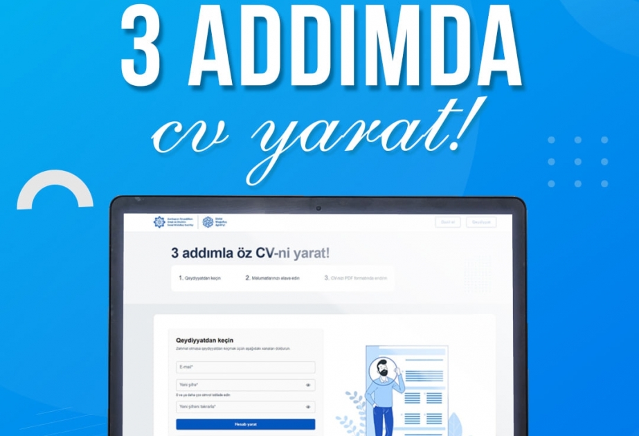 CV yarat platforması istifadəyə verildi