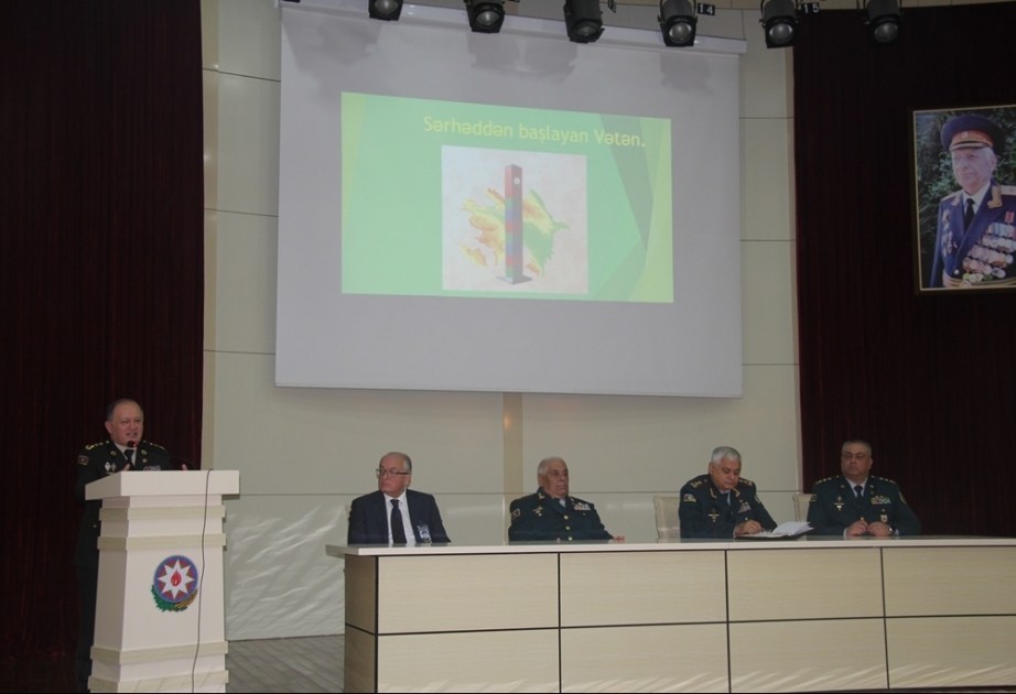 General-mayor Mustafa Nəsirovun anadan olmasının 100 illik yubileyi münasibətilə tədbir keçirilib