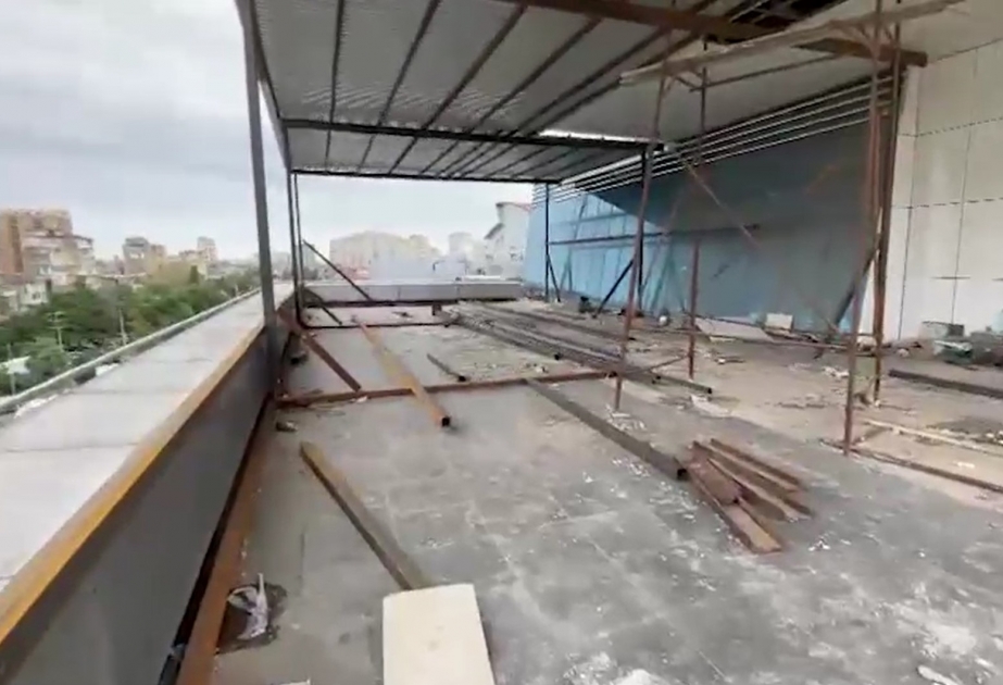 Fövqəladə Hallar Nazirliyi Nərimanov rayonunda qanunsuz tikintinin qarşısını alıb