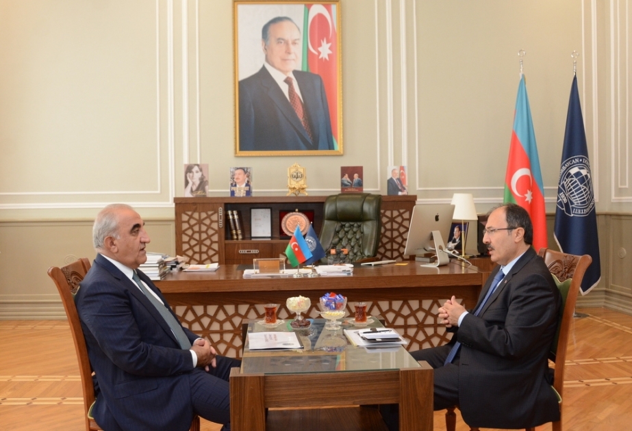 UNEC ilə Türkiyə universitetləri arasında əməkdaşlıq imkanları müzakirə olunub