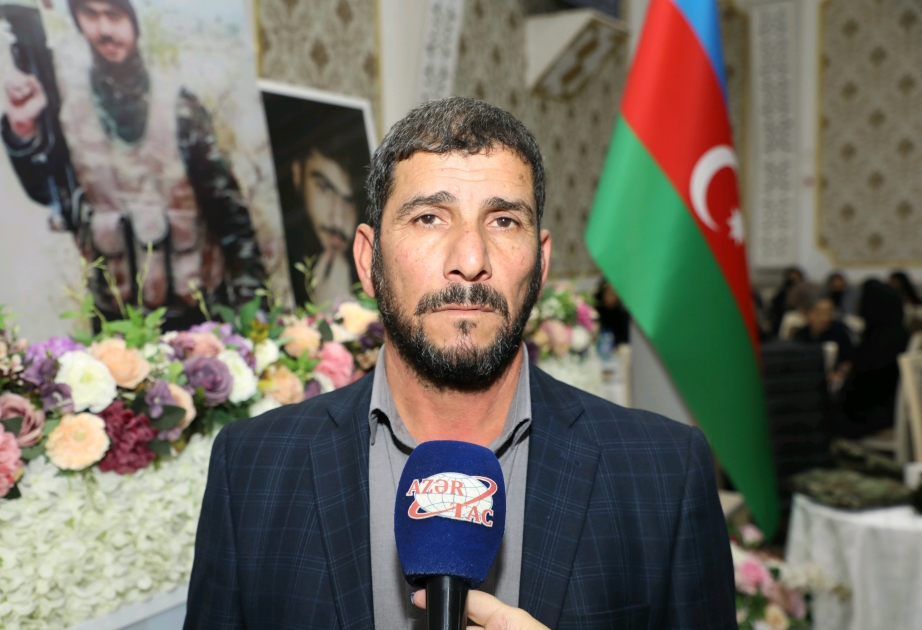 Şəhid atası: Vətən uğrunda mən şəhid olmaq istəyirdim, lakin şəhidlik zirvəsi oğluma nəsib oldu