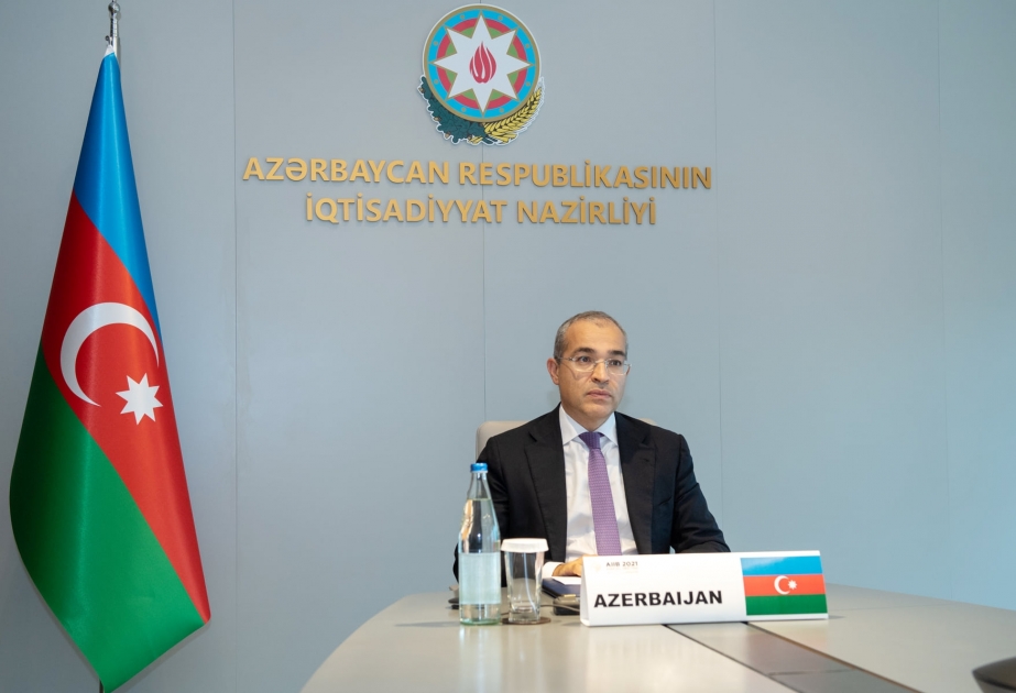 Asiya İnfrastruktur İnvestisiya Bankı ilə Azərbaycanda “yaşıl” və “ağıllı” konsepsiyaların tətbiqi müzakirə edilib