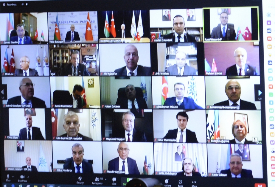 YAP və AKP birgə videokonfrans keçirir