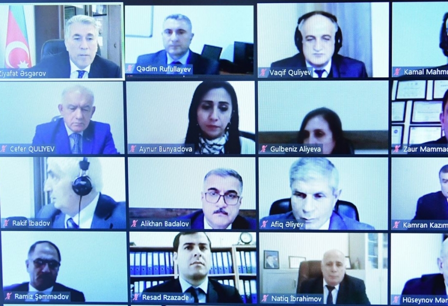 Milli Məclisdə “Vətən müharibəsində Zəfərimizin bir ili” mövzusunda videokonfrans təşkil olunub