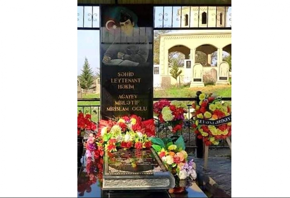 Cəlilabadda Vətən müharibəsi şəhidi Mirlətif Ağayevin xatirəsi anılıb
