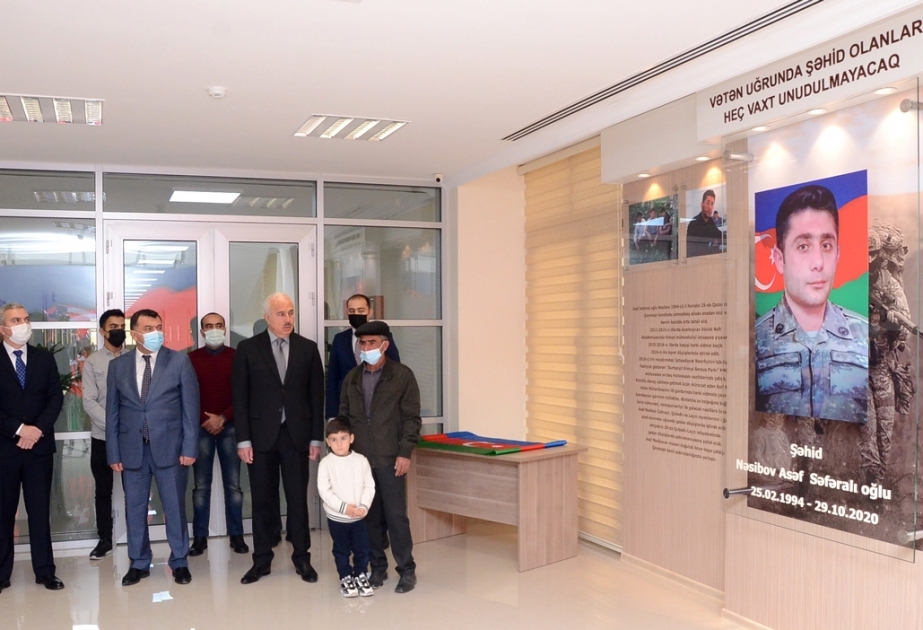 İqtisadiyyat Nazirliyinin şəhid əməkdaşının xatirəsi yad olunub