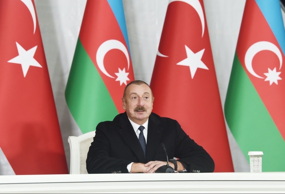 Президент Ильхам Алиев: Шушинская декларация официально подняла азербайджано-турецкие связи на уровень союзничества