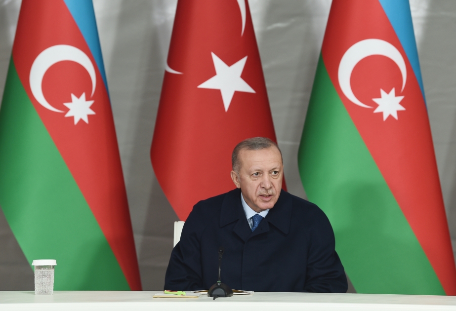 Recep Tayyip Erdogan: Wir werden brüderliches Aserbaidschan weiterhin mit unseren Möglichkeiten unterstützen