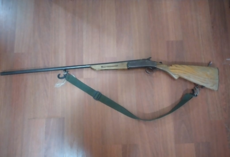 İsmayıllı sakinindən odlu silah götürülüb