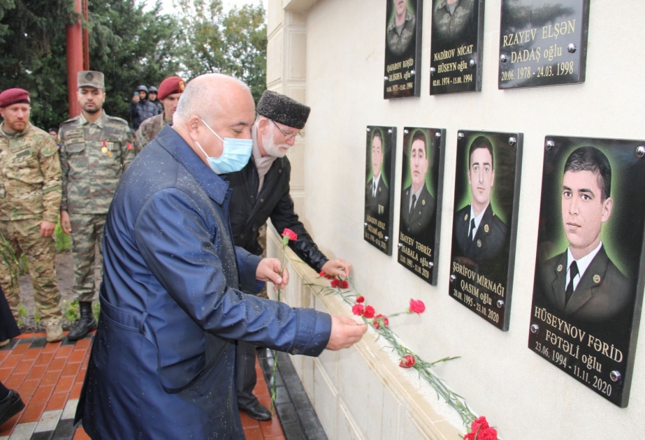 Cəlilabadın Bəcirəvan kəndində şəhidlərin xatirəsinə abidə-kompleks inşa olunub