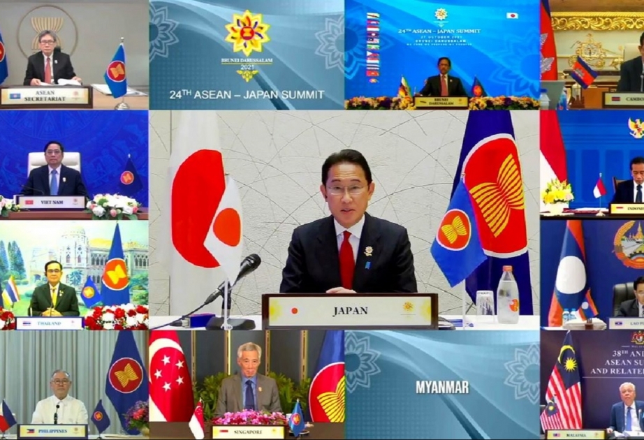 Yaponiyanın Baş naziri ASEAN ölkələrini səyləri birləşdirməyə çağırıb