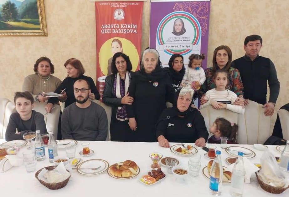 Vətən müharibəsinin yeganə qadın şəhidinin xatirəsi anılıb