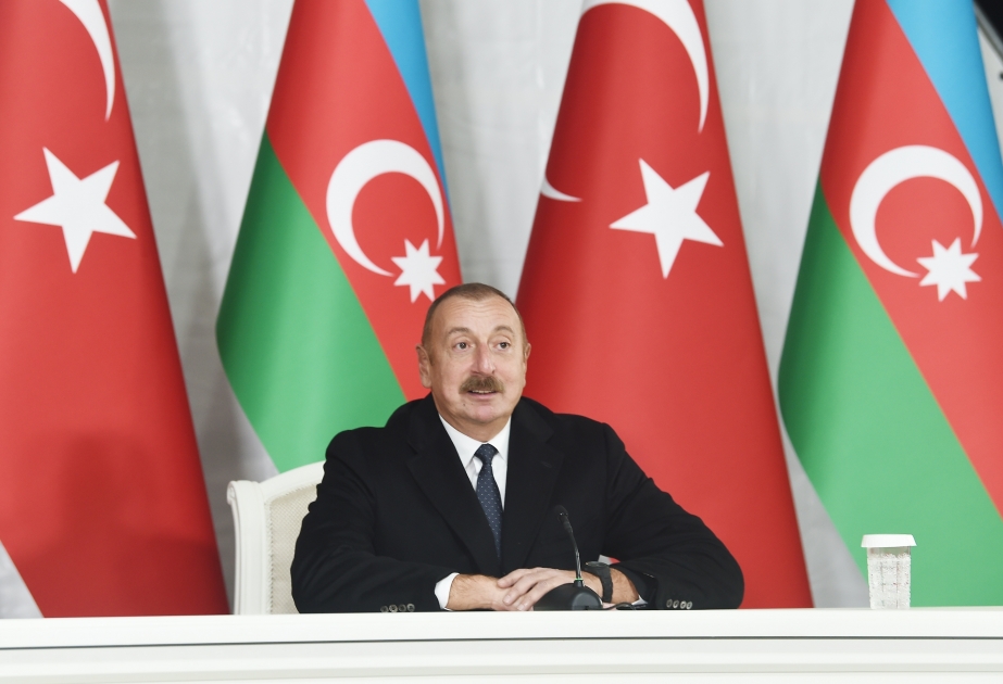 Ilham Aliyev : Je suis convaincu que la Turquie et l'Azerbaïdjan, en tant que deux pays frères, continueront de progresser ensemble