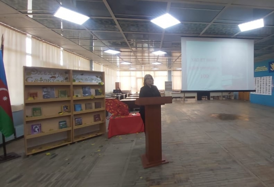 Xalq yazıçısı Əzizə Cəfərzadənin 100 illiyinə həsr olunmuş tədbir təşkil edilib