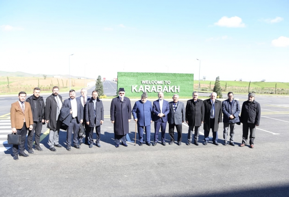 Azərbaycan və Türkiyədən olan din xadimləri Füzuli və Şuşaya səfər ediblər