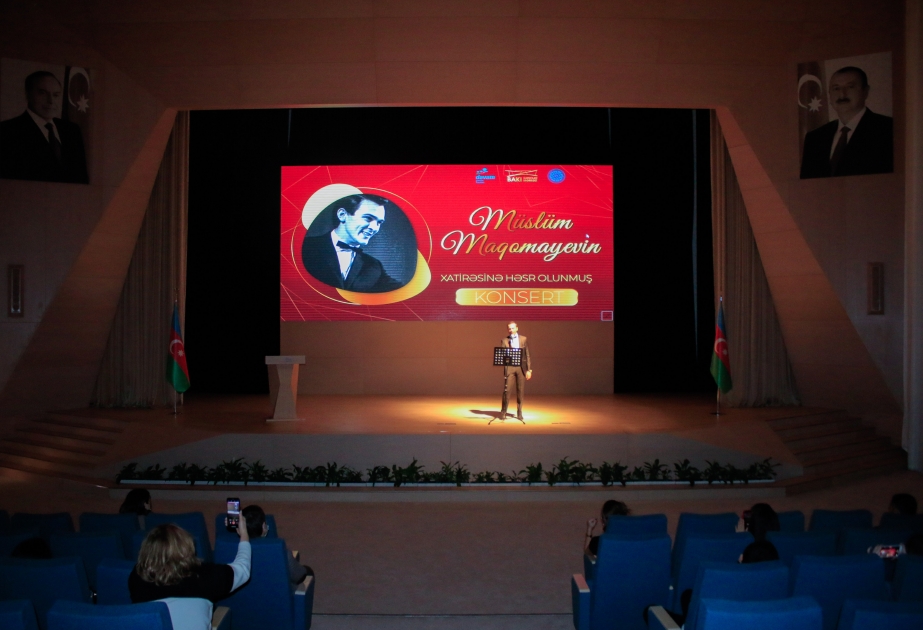 “Davam” Gənclər Hərəkatı Müslüm Maqomayevin xatirəsinə həsr olunmuş konsert proqramı təşkil edib