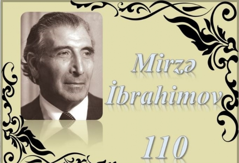 Milli Kitabxanada “Mirzə İbrahimov – 110” adlı sərgi virtual rejimdə istifadəçilərə təqdim olunub