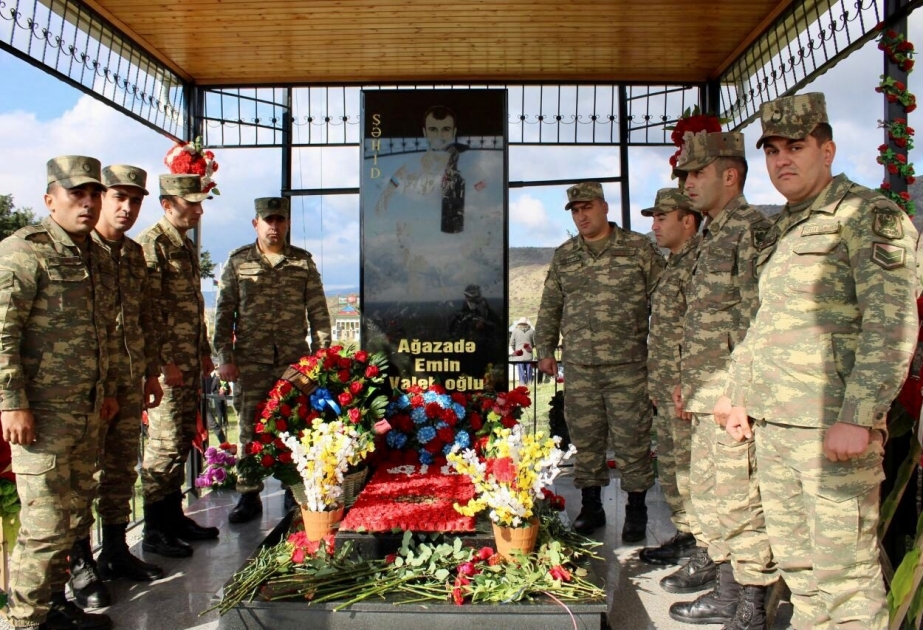 İsmayıllının Kürdmaşı kəndində şəhidin xatirəsinə tikilən bulaq istifadəyə verilib