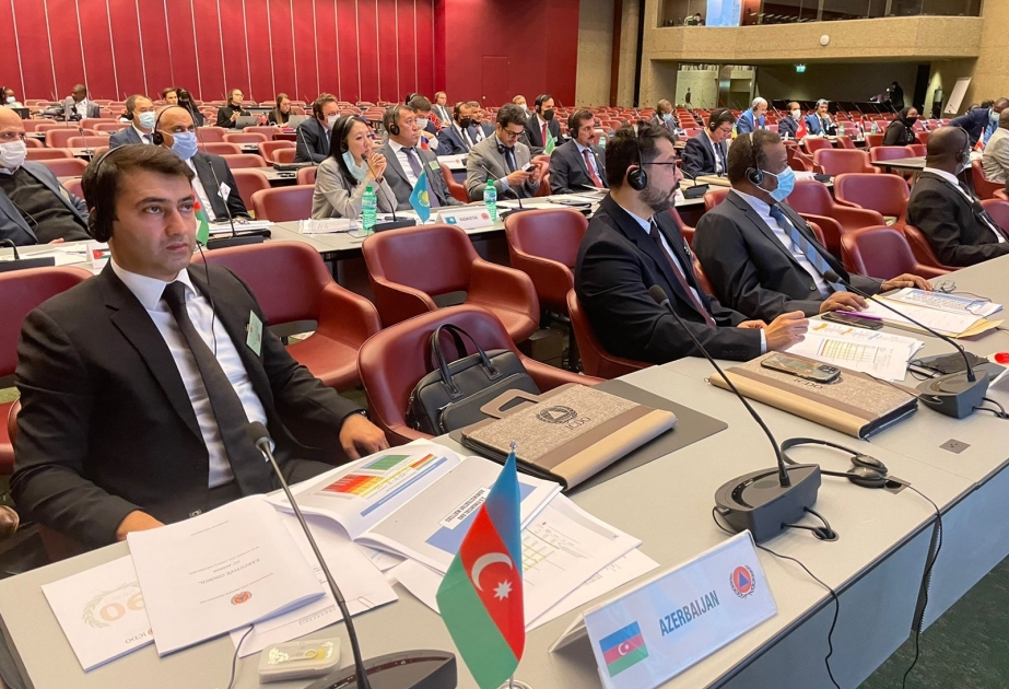 FHN-in nümayəndəsi Beynəlxalq Mülki Müdafiə Təşkilatının İcraiyyə Şurasının 54-cü sessiyasında iştirak edib