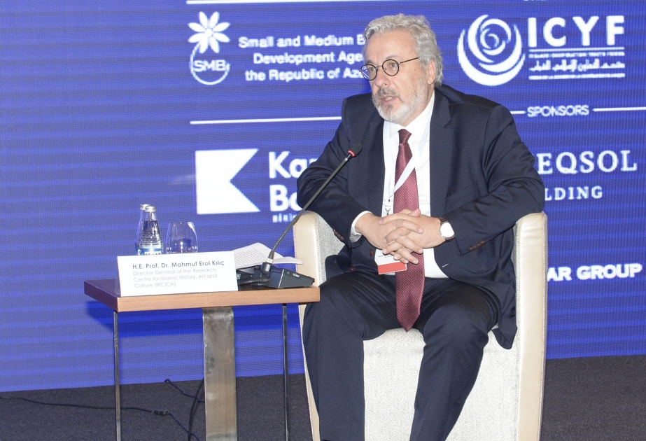 Mahmut Erol Kılıç: Nizami Gəncəvi irsi tolerant bir cəmiyyətin qurulması üçün ən gözəl nümunədir