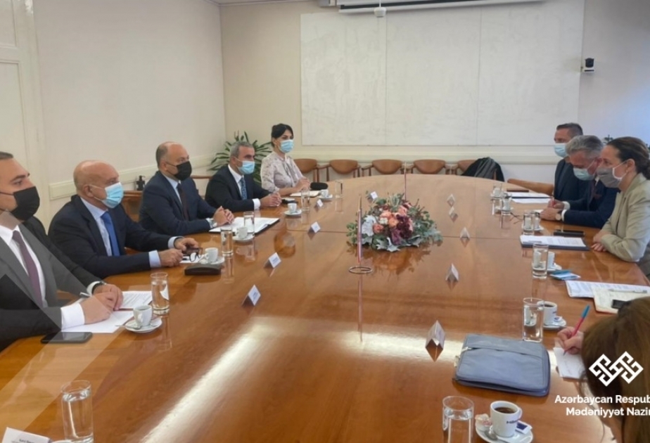 Azerbaiyán y Croacia ampliarán su asociación cultural