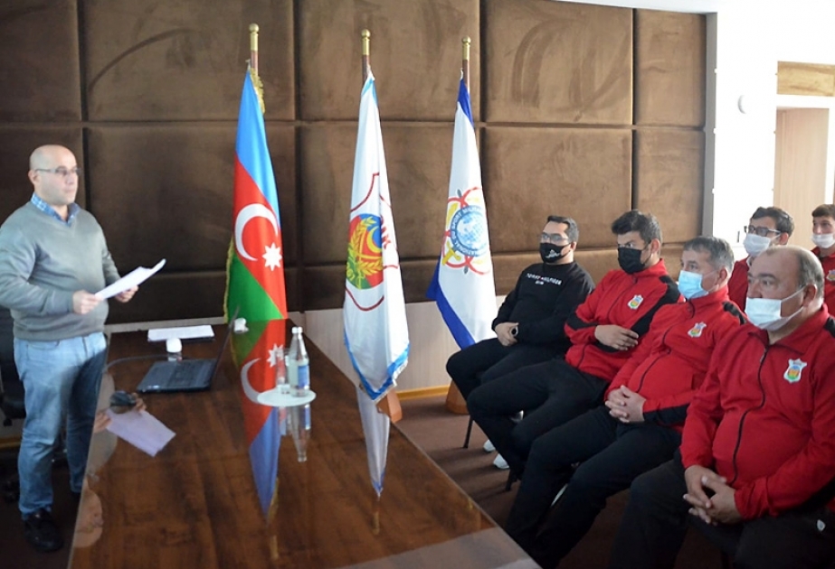 MOİK klubunun futbolçuları üçün danışılmış oyunlarla bağlı seminar təşkil olunub