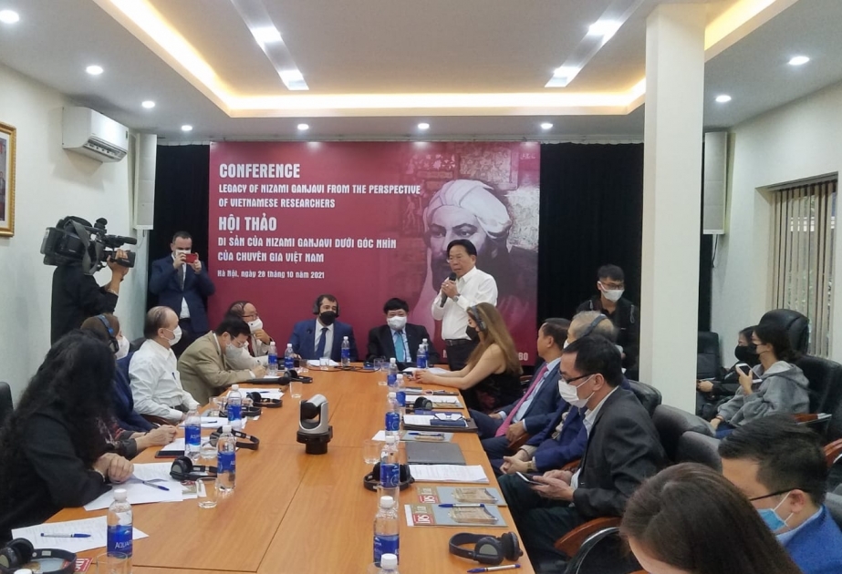 Vyetnamda Nizami Gəncəvinin 880 illiyinə həsr olunmuş konfrans keçirilib