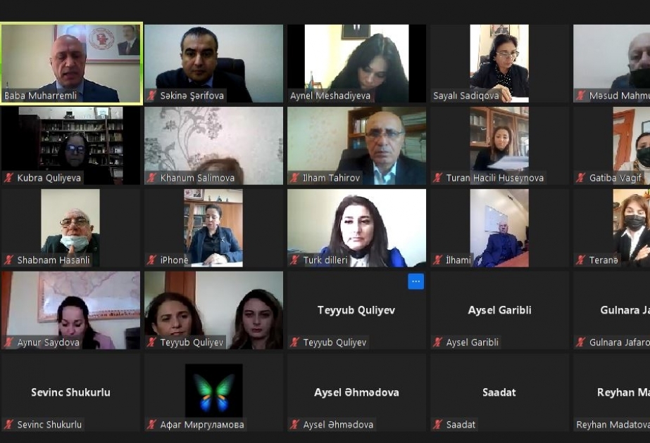 Elmi seminar: Nizami Gəncəvi əsərlərinin Azərbaycan dilinə tərcümələrinin dili
