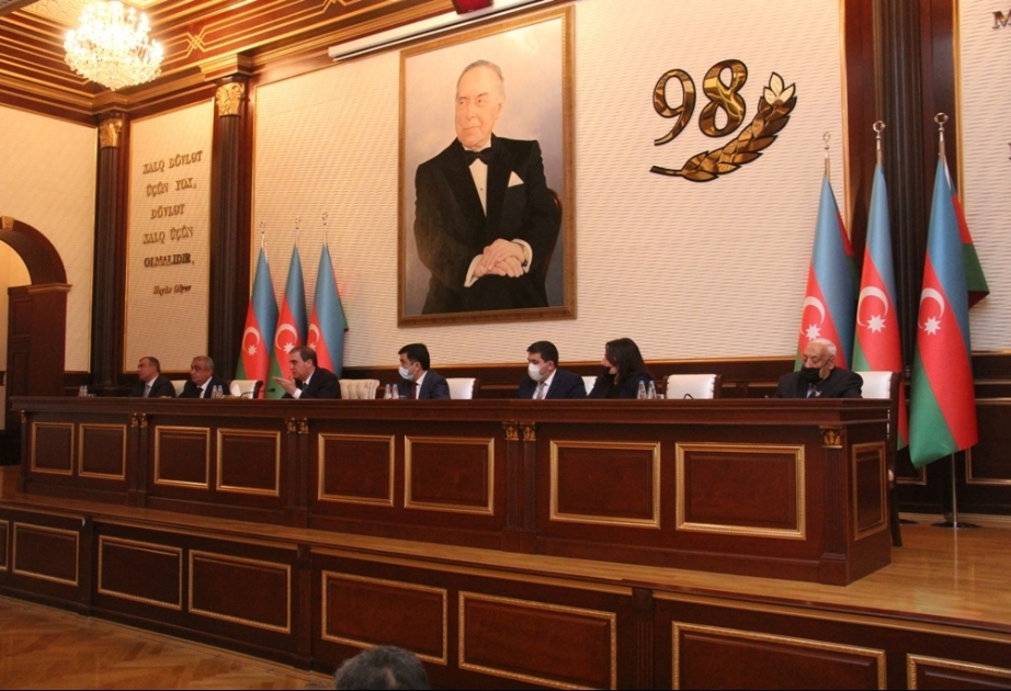 Gəncədə şəhid ailələri və qazilərlə görüş keçirilib