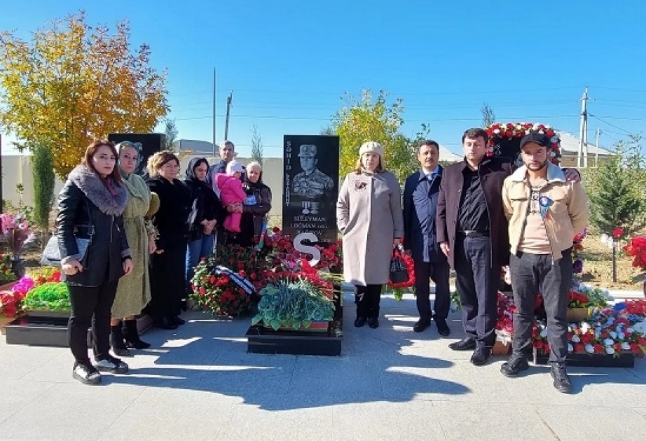ADMİU-nun məzunu şəhid Süleyman Bağırovun məzarı ziyarət olunub