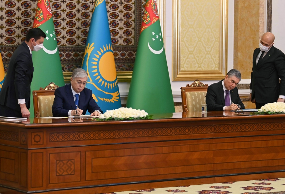 哈萨克斯坦与土库曼斯坦签署两国国境相关协议