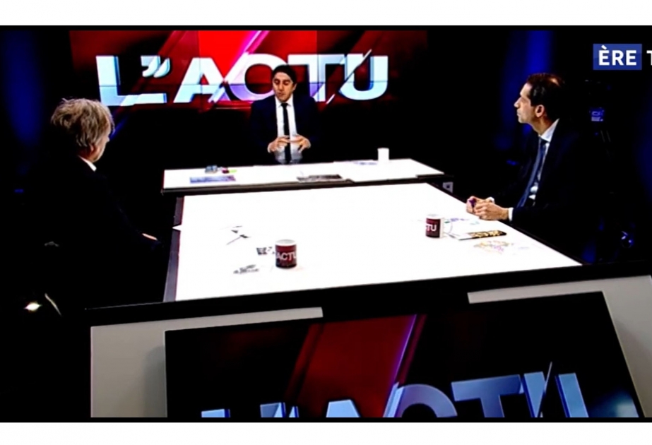 ERE telekanalında Qarabağ münaqişəsinin başa çatmasına həsr edilmiş veriliş yayımlanıb VİDEO