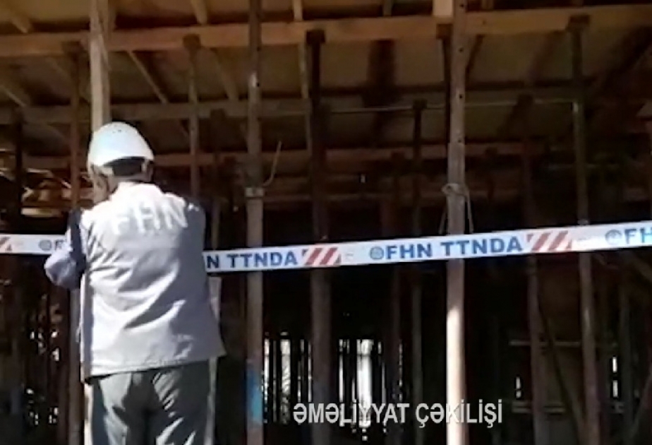 FHN Tikintidə Təhlükəsizliyə Nəzarət Dövlət Agentliyi Astarada qanun pozuntusunun qarşısını alıb VİDEO