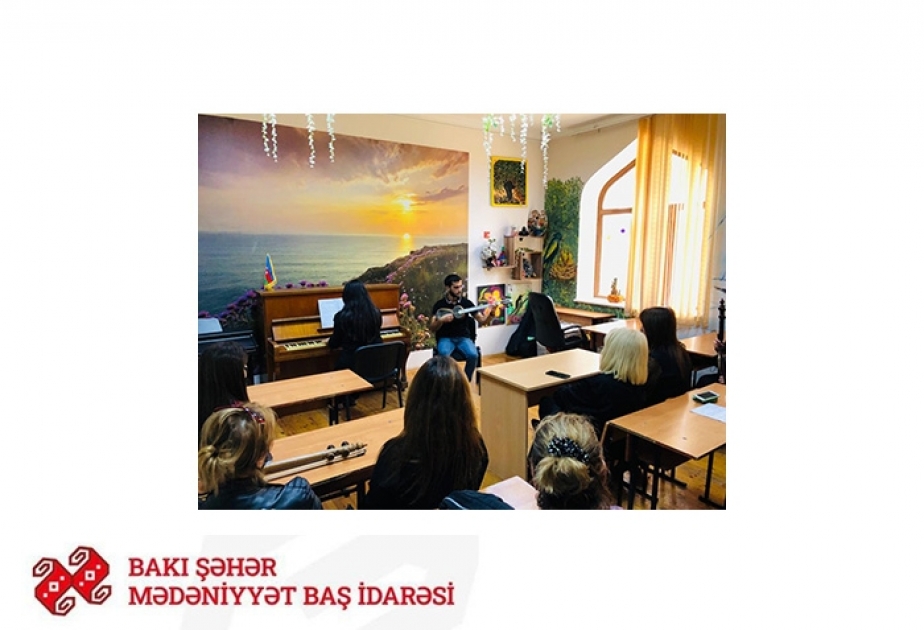 Musiqi məktəbində şanlı Zəfərimizə həsr olunmuş tədbir