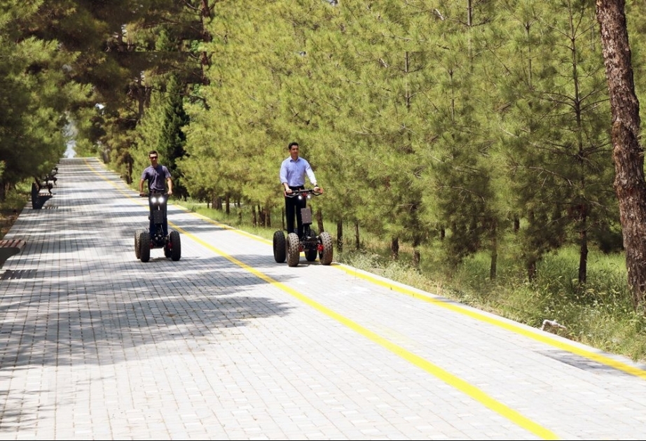 Naftalanda elektrikli avtomobillər sınaqdan keçirilib