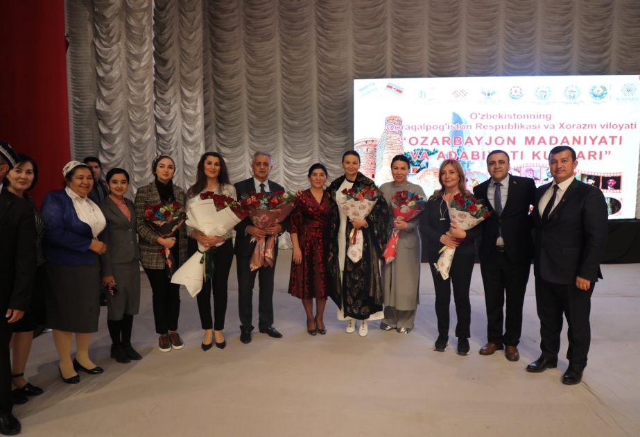 Qənirə Paşayeva Özbəkistanın Xarəzm vilayətində Azərbaycanın tarixi Zəfərindən danışıb