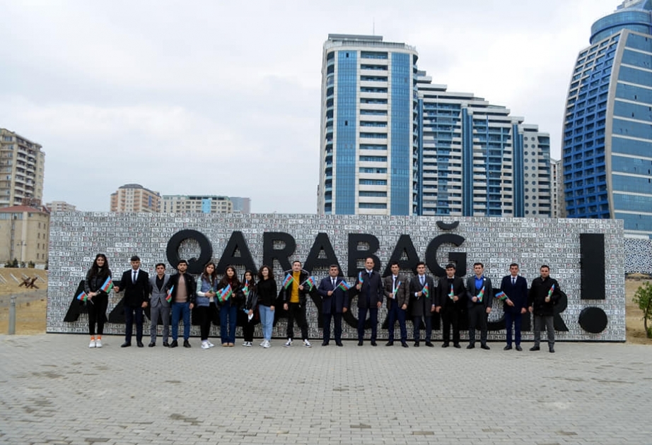 Cəlilabadlı gənclərin bir qrupu “Hərbi Qənimətlər Parkı”na ekskursiya edib
