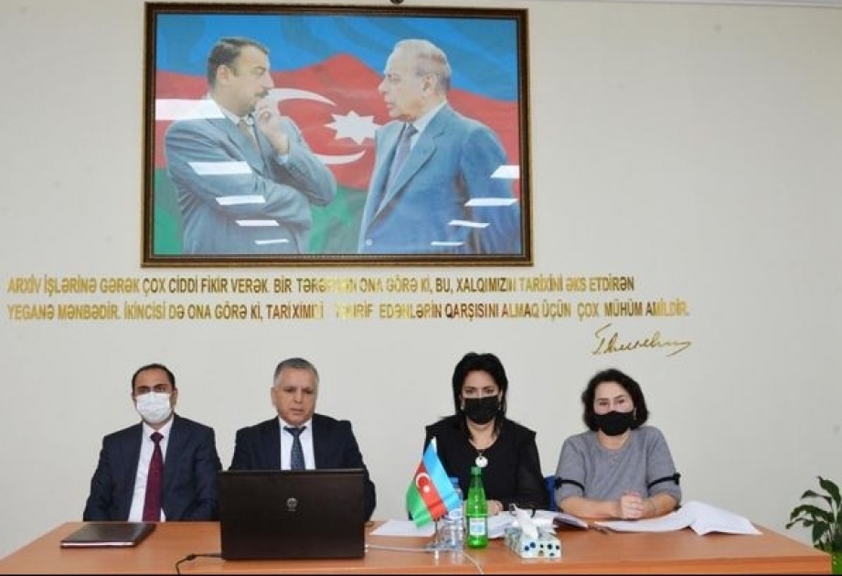 Milli Arxiv İdarəsində növbəti vebinar təşkil olunub