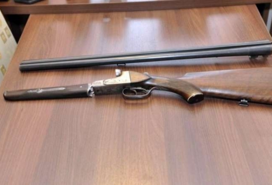 Sabirabad rayon sakinindən ov tüfəngi aşkarlanaraq götürülüb