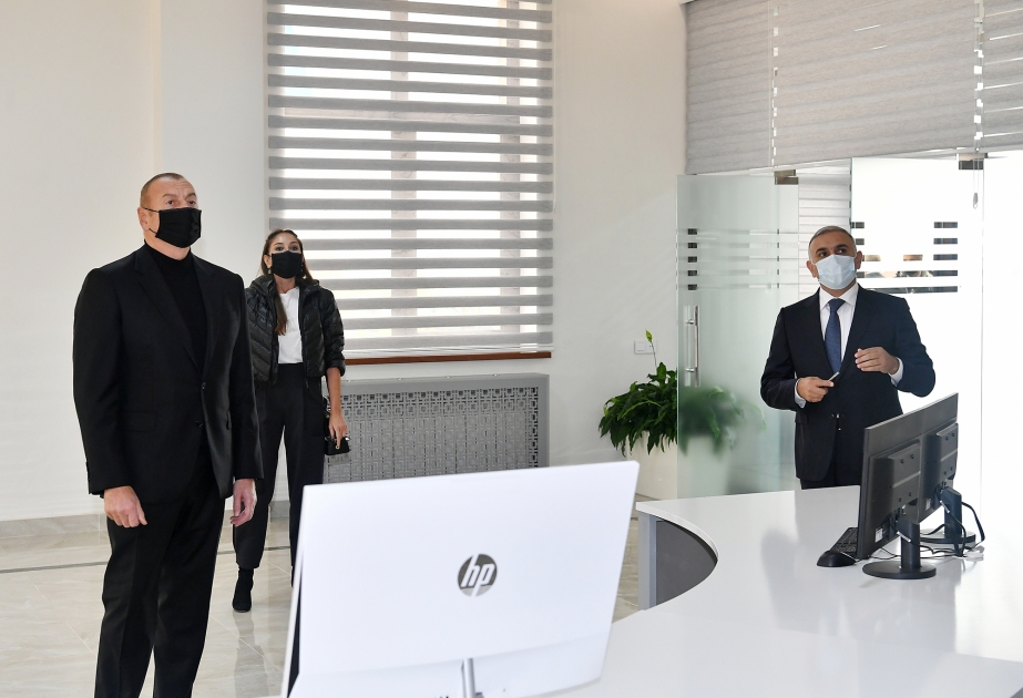 Chamakhy : inauguration du Centre de gestion régional SCADA Nord-Ouest de la société « Azerisiq » VIDEO