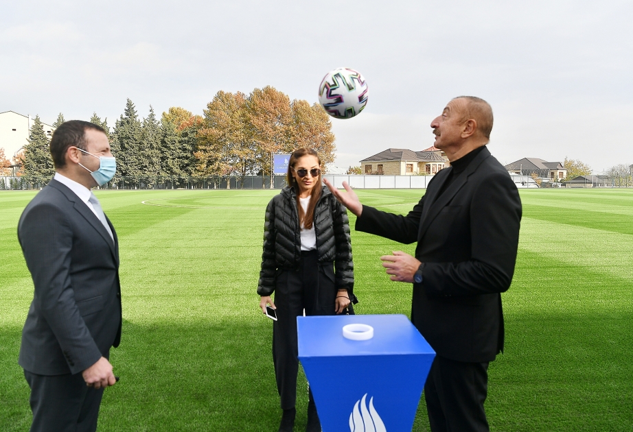 Shamakhi city stadium inaugurated VIDEO