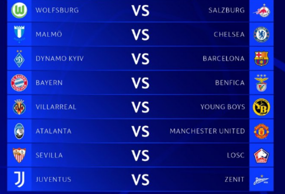 Bu gün UEFA Çempionlar Liqasının qrup mərhələsinin dördüncü turuna start verilir
