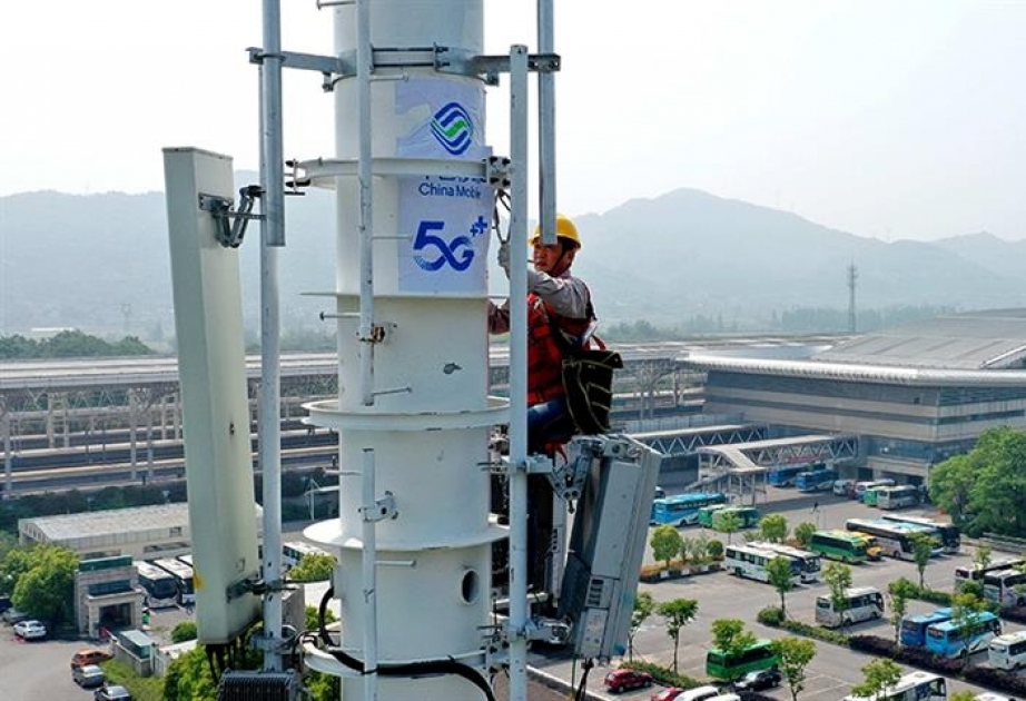 Çinin mobil operatoru 560 mindən çox 5G baza stansiyası tikib