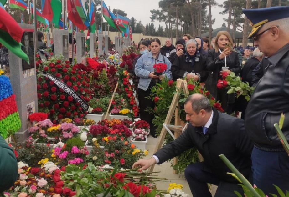 Nərimanov rayonunda Vətən Müharibəsi Qəhrəmanının xatirəsi anılıb